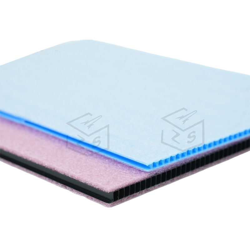 Tấm PP rỗng nhiều lớp nỉ mềm chống trầy xước