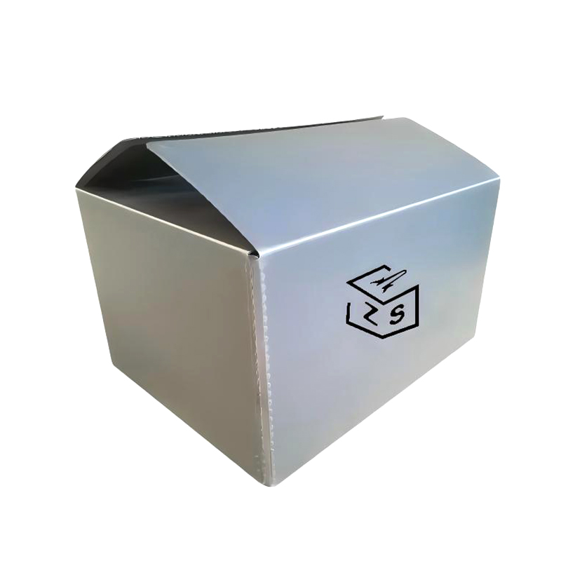 Thùng nhựa Corflute có thể gập lại có thể tái sử dụng với nắp cố định Velcro