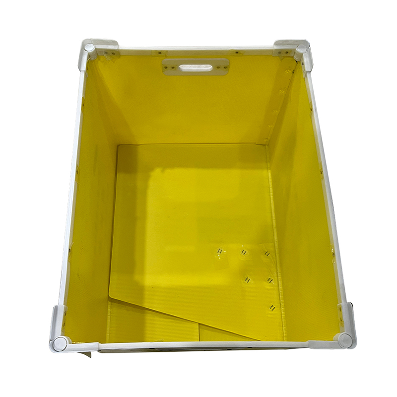 Hộp tote làm bằng nhựa có khung được gia cố