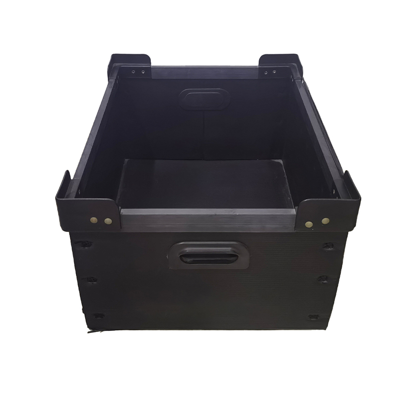 Thùng lưu trữ sóng PP chống nước có thể tái sử dụng có tay cầm