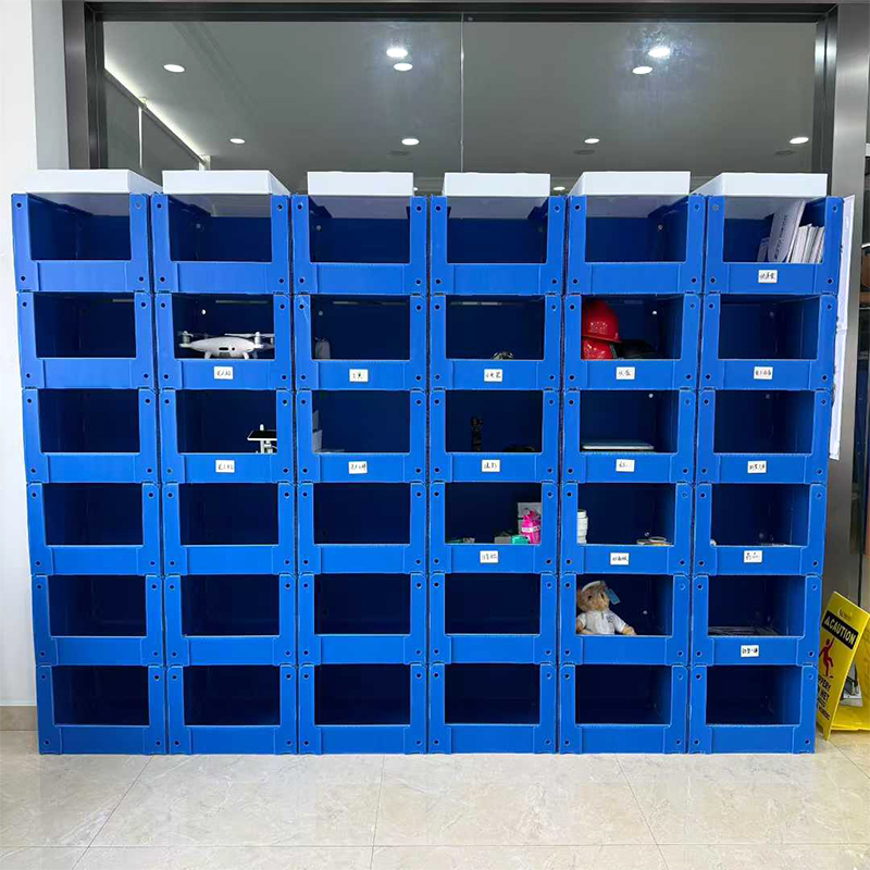 Bộ phận bảng rỗng Correx PP có thể xếp chồng lên nhau Thùng lưu trữ