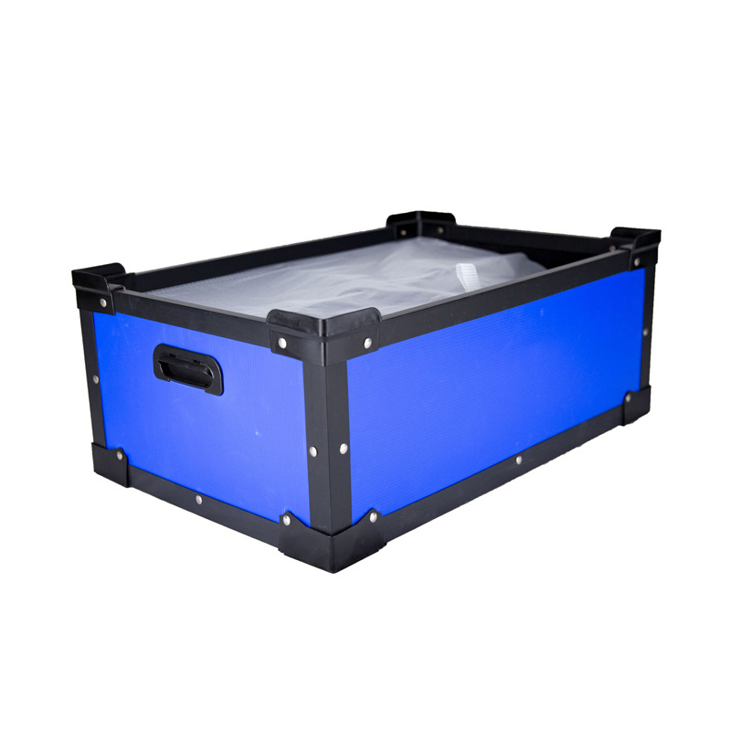 Hộp tote làm tổ bằng nhựa không thấm nước có lỗ cầm tay
