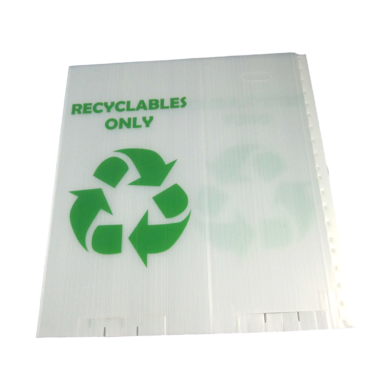 Thùng rác tái chế nhựa PP có thể gập lại