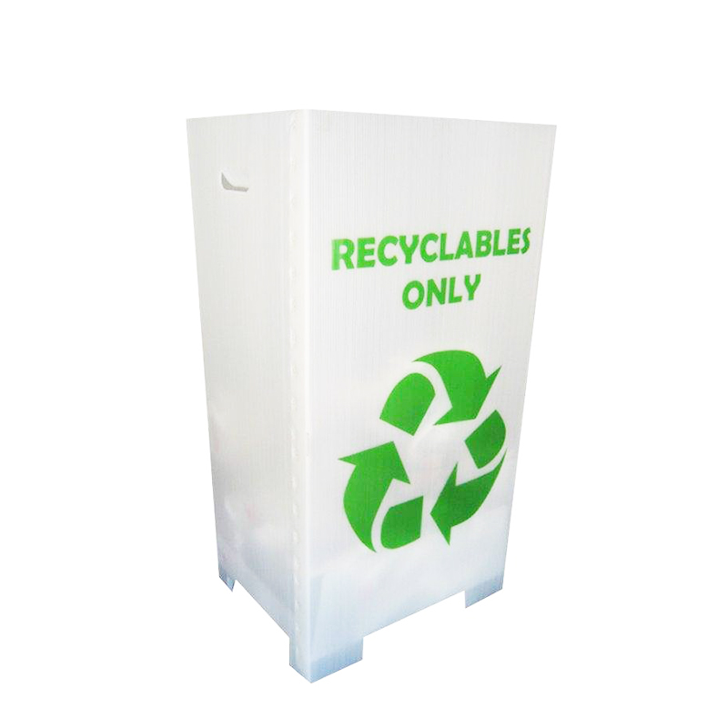 Thùng rác tái chế nhựa PP có thể gập lại