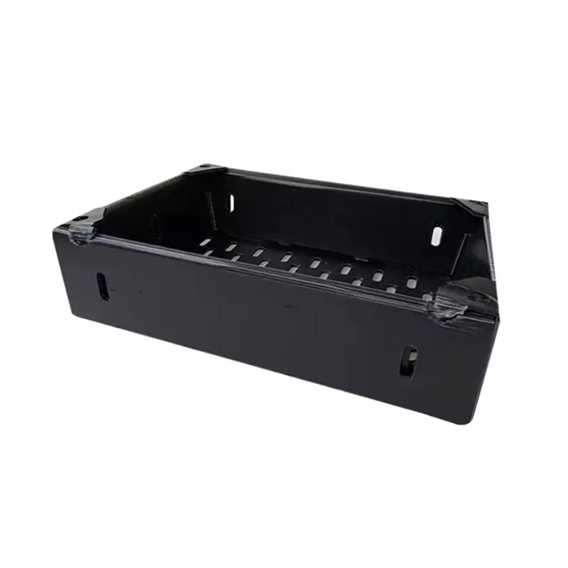Mở hộp đóng gói trái cây bằng nhựa có thể xếp chồng lên nhau
