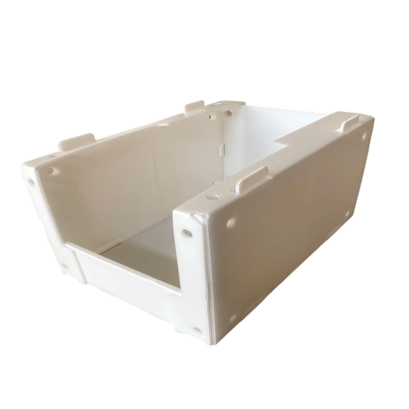 Các bộ phận bằng nhựa PP có thể xếp chồng lên nhau Thùng đựng rác có lỗ bên