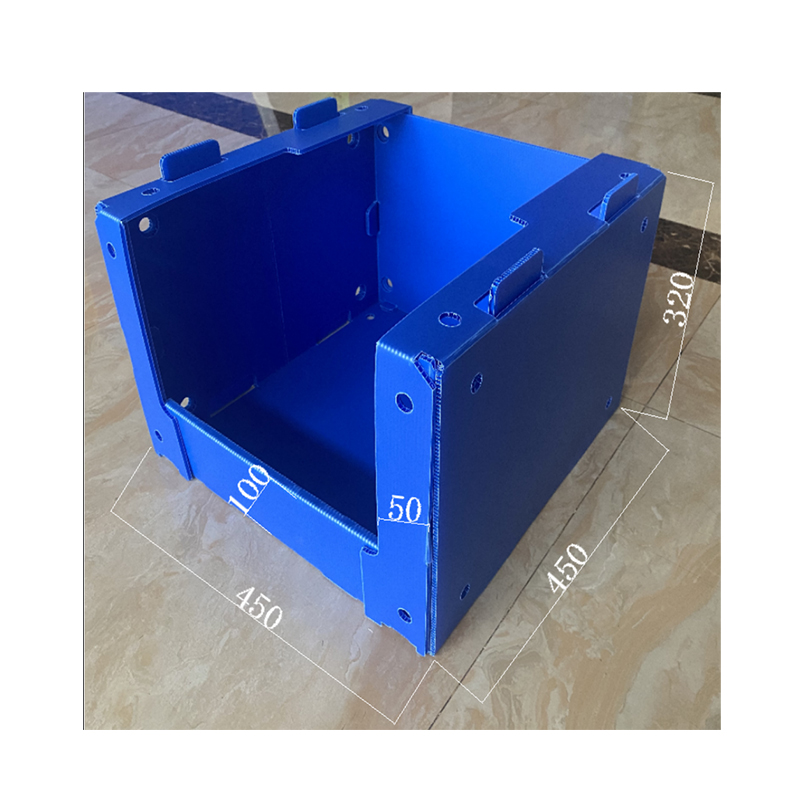 Các bộ phận bằng nhựa PP có thể xếp chồng lên nhau Thùng đựng rác có lỗ bên
