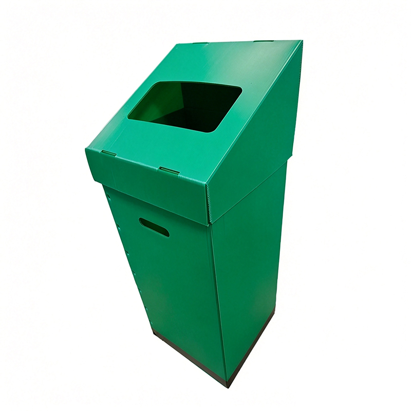 Thùng rác tái chế nhựa PP có thể gập lại